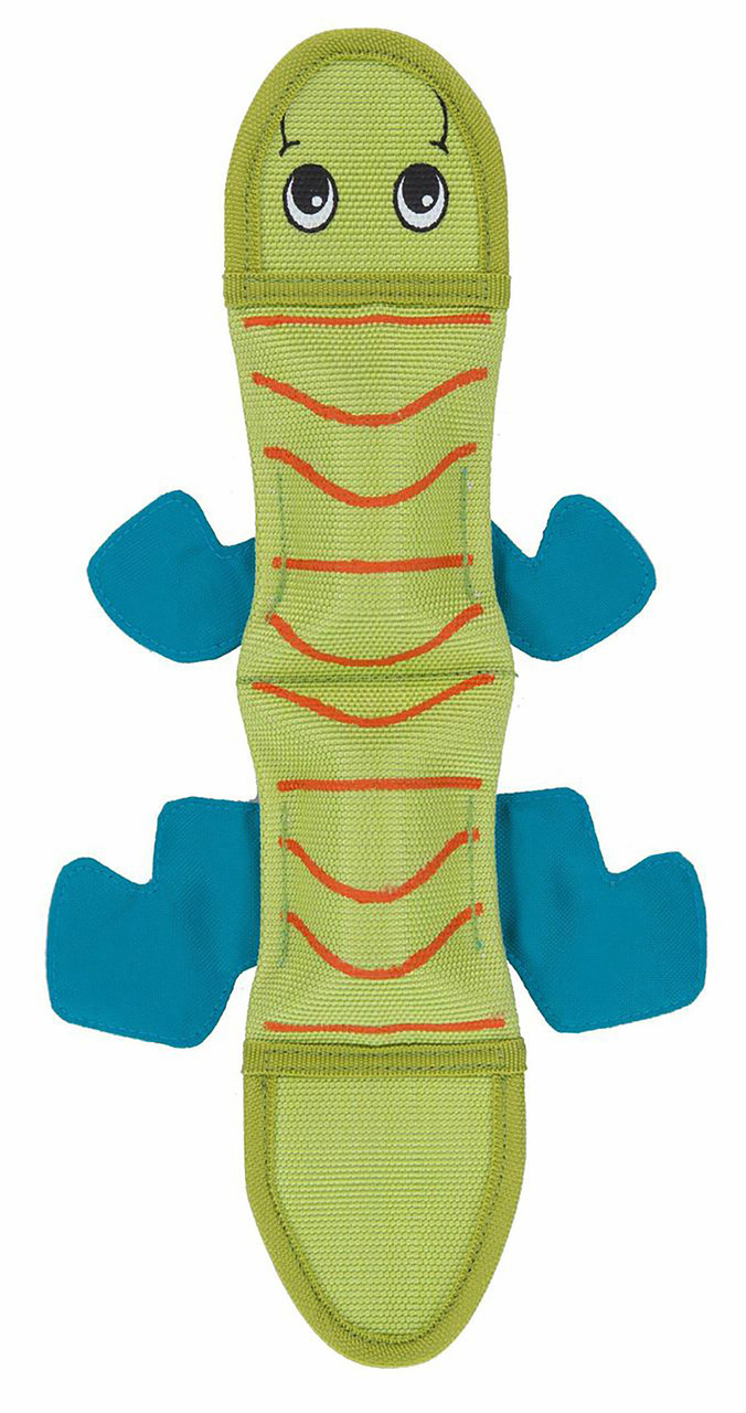Fire Biterz Lizard Fire Hose Interactive Dog Toy, Medium - Image 8