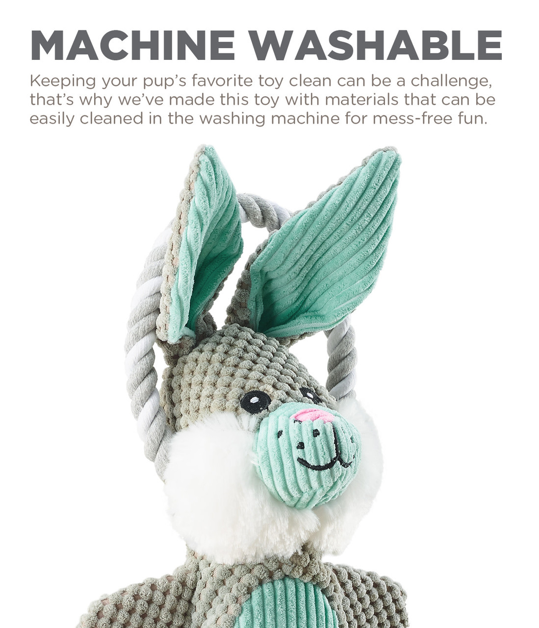 Scrunch Bunch Bunny Gry - Image 5