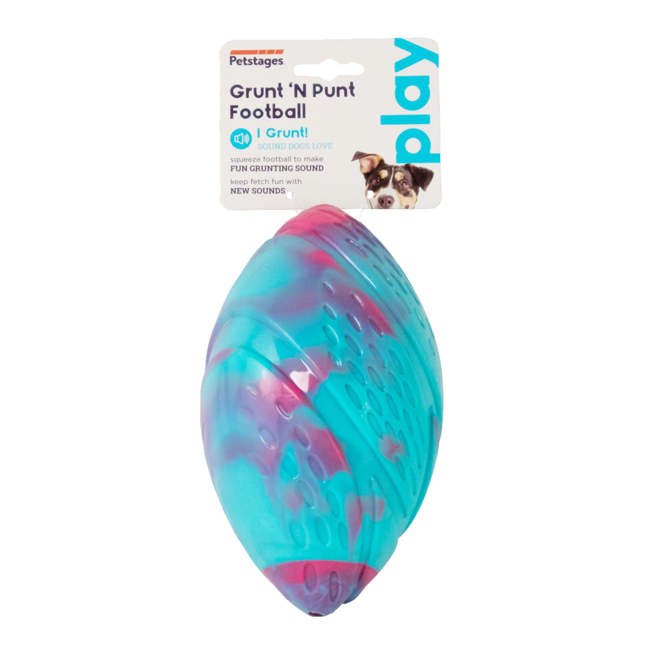 Grunt N' Punt Football Dog Toy, Multi - Image 7