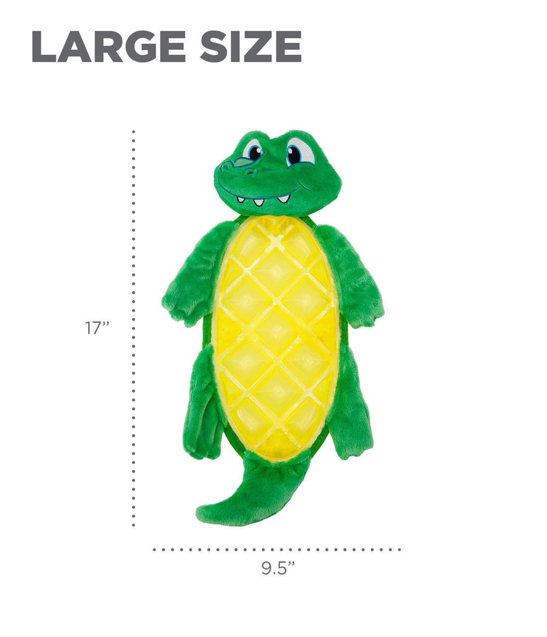 Squeaker Matz Plush Toy, Gator - Image 20