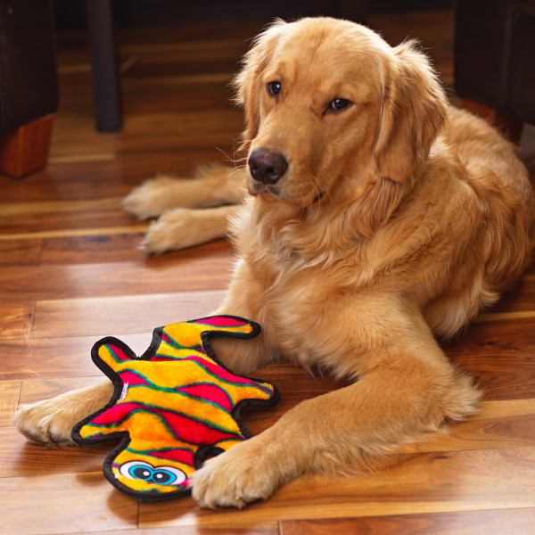 Durablez Gecko Plush Dog Toy, Medium - Image 10