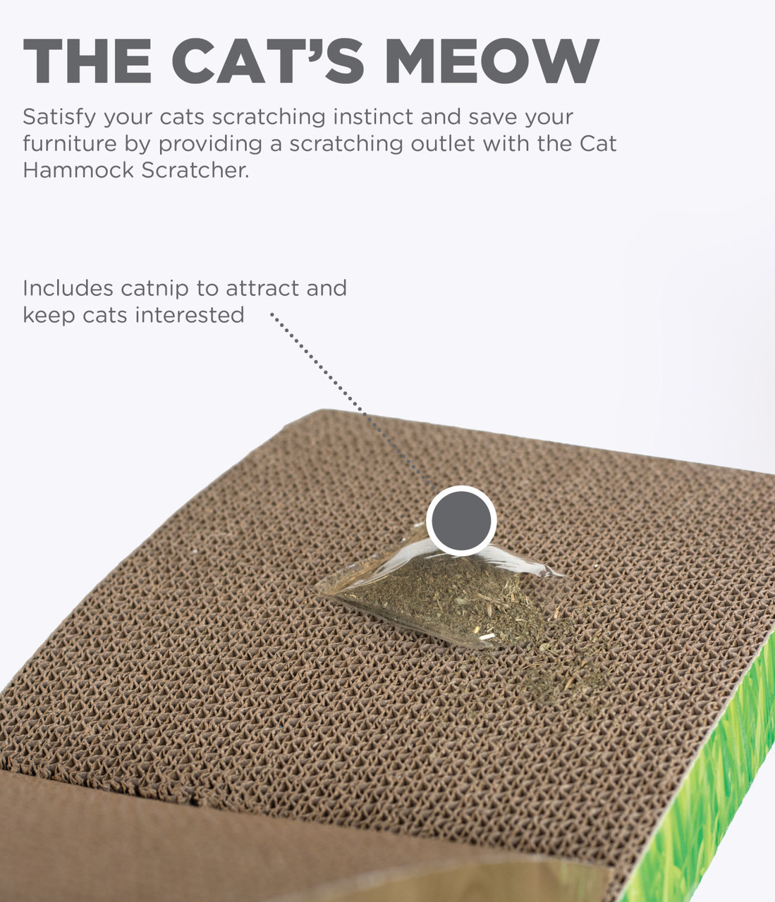Easy Life Hammock Cat Scratcher, Multi - Image 2