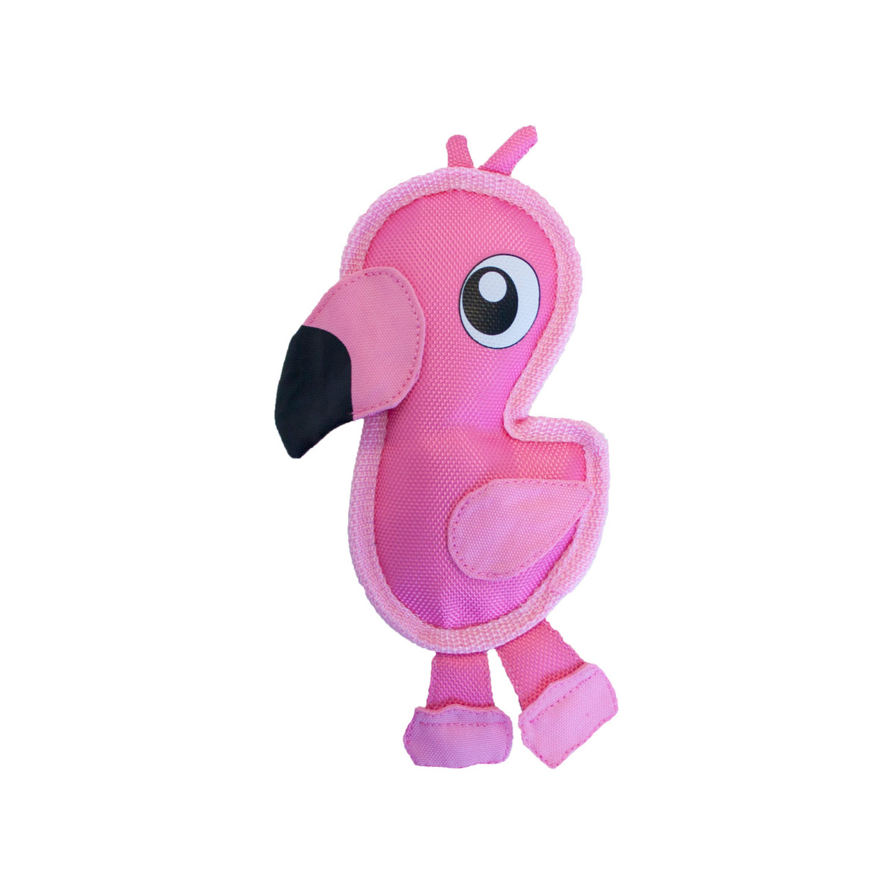 Fire Biterz Tropical Plush Interactive Dog Toy, Flamingo - Image 6