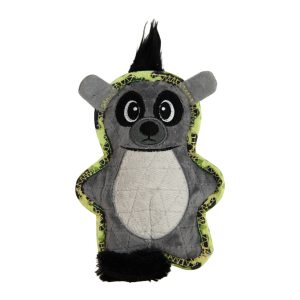 Xtreme Seamz Lemur Dog Toy, Grey, Small