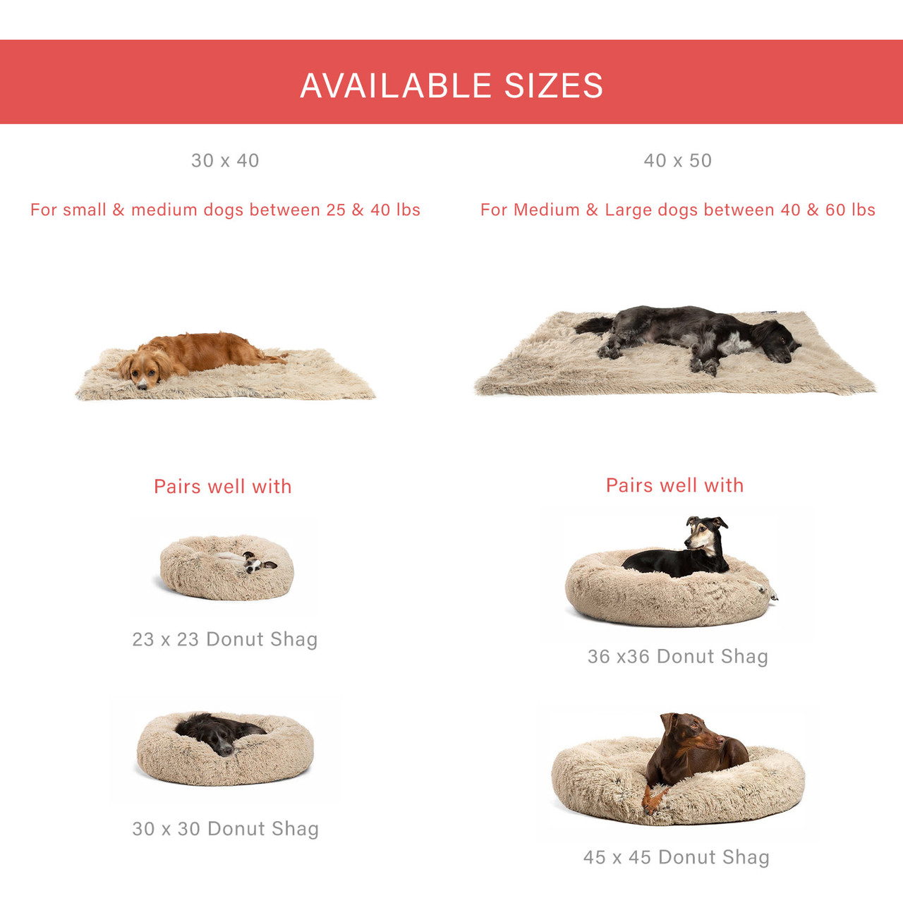 Shag Pet Throw Blanket, 30x40 - Image 4