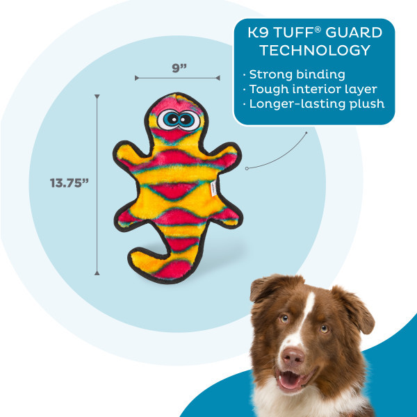 Durablez Gecko Plush Dog Toy, Medium - Image 8