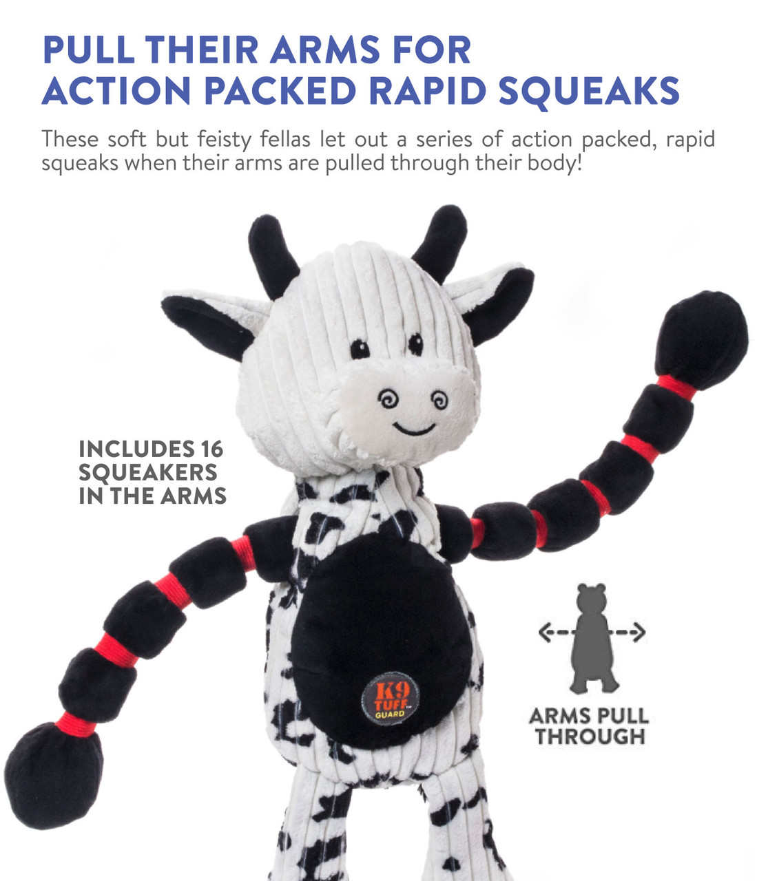 Thunda Tugga Plush Dog Tug Toy - Image 19
