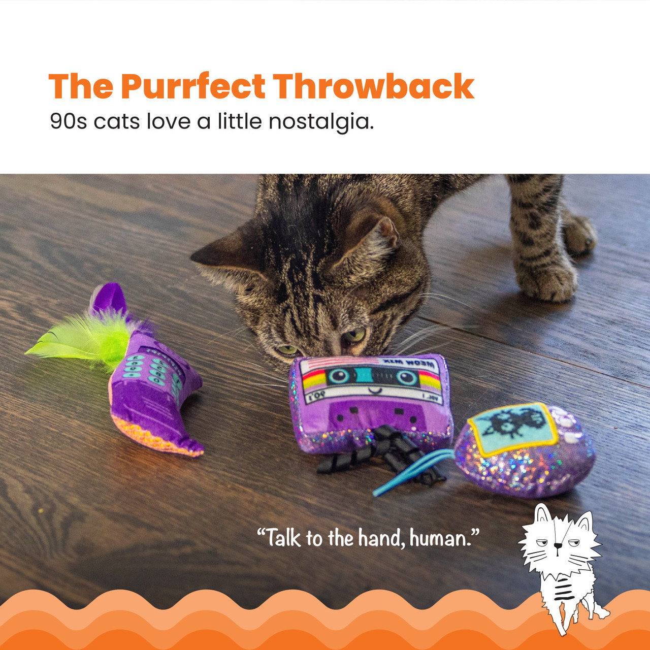 So MEOWSOME™ 90s 3Pk Mlt - Image 4