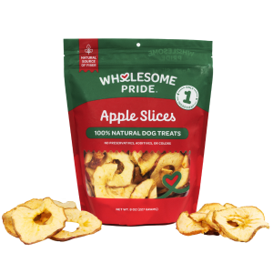 Apple Slices Dog Treats, Red, 8 Oz