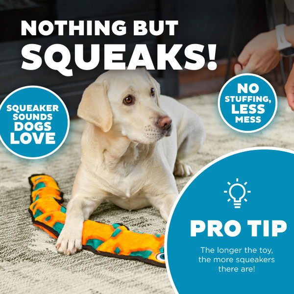 Durablez Snake Plush Dog Toy, X-Large - Image 14