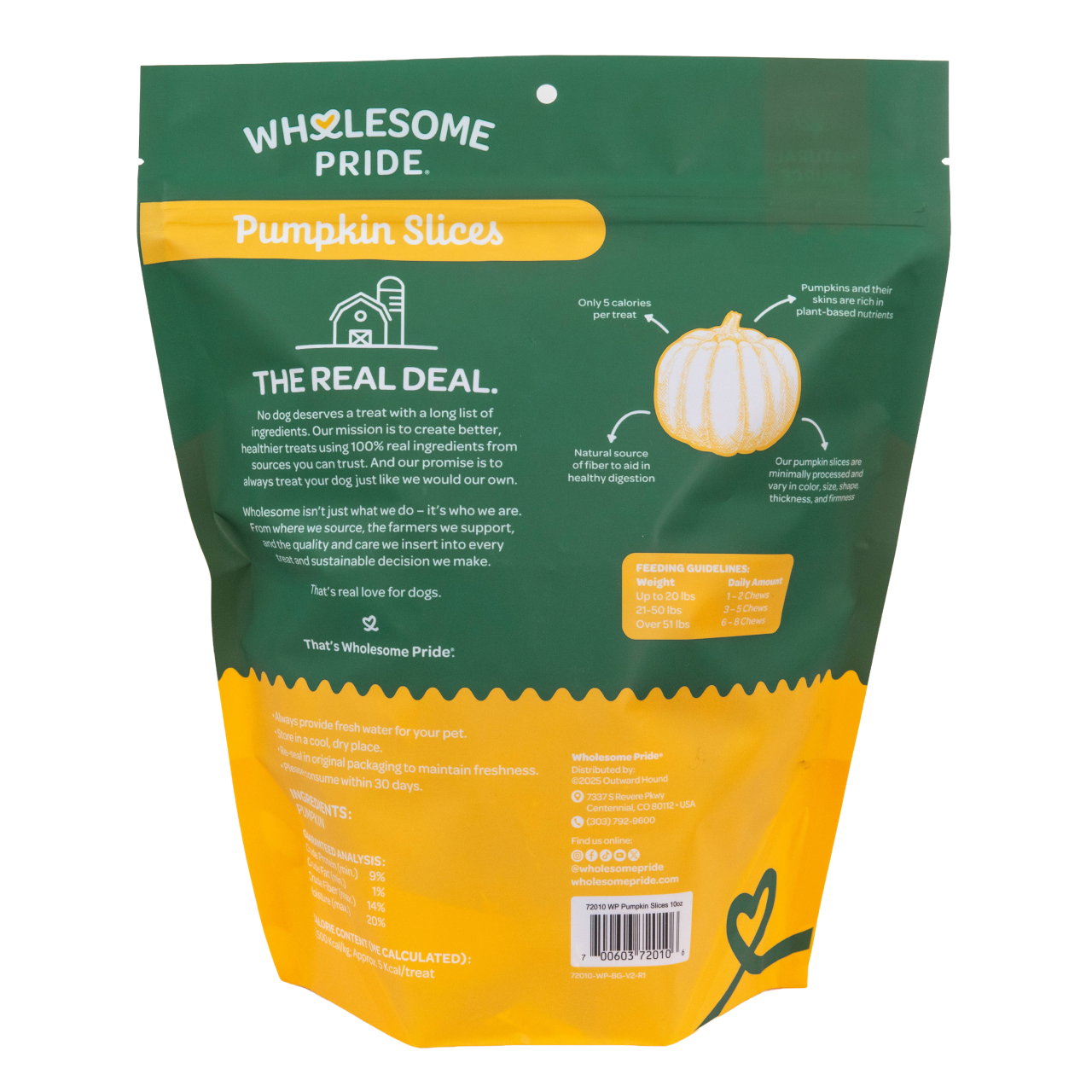 Wholesome Pride Pumpkin Slices 10oz. - Image 5