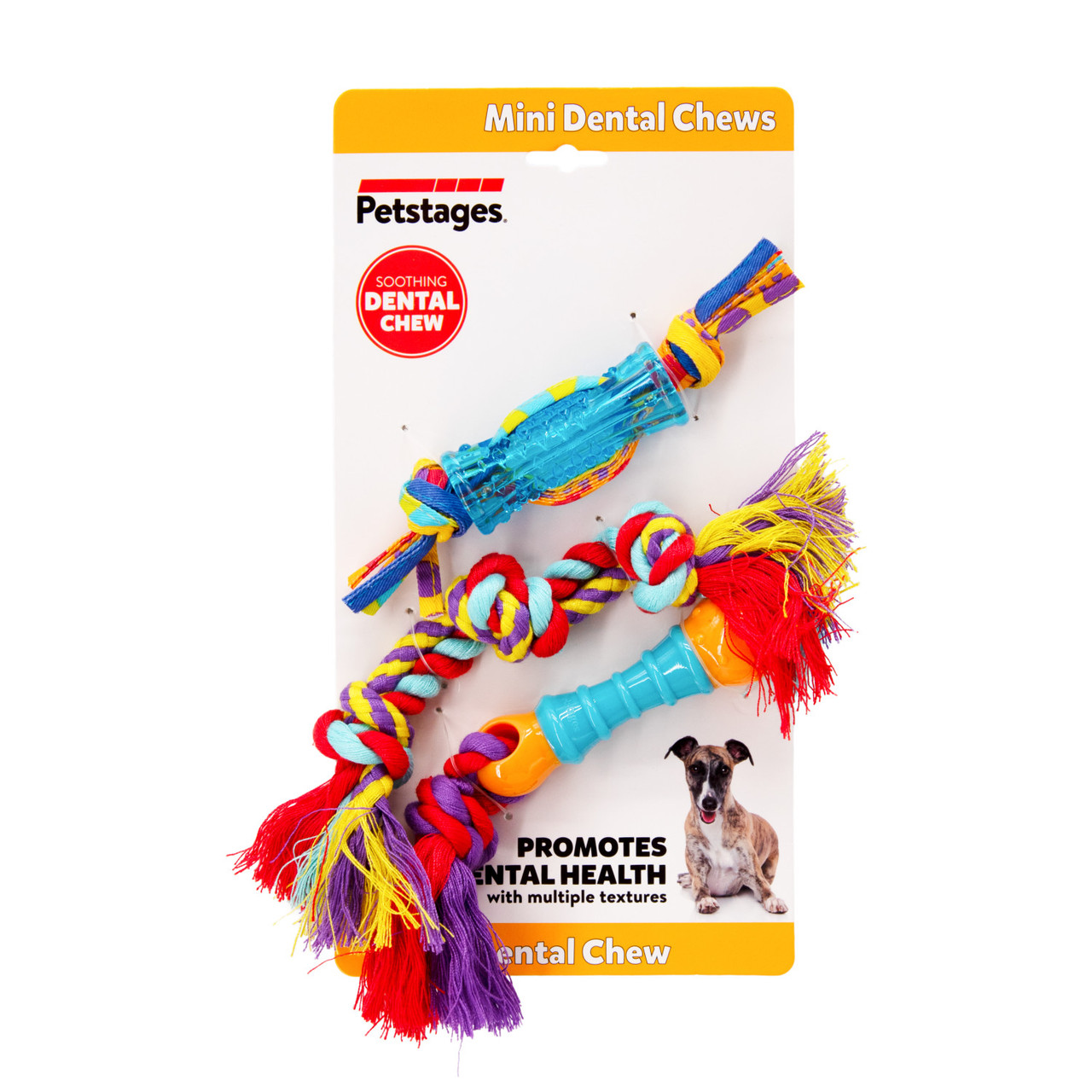 Orka Mini Dental Dog Chew Toys - 3 Pack, Multi, Mini - Image 3