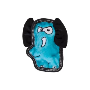 Tough Seamz Plush Dog Toy, Elephant
