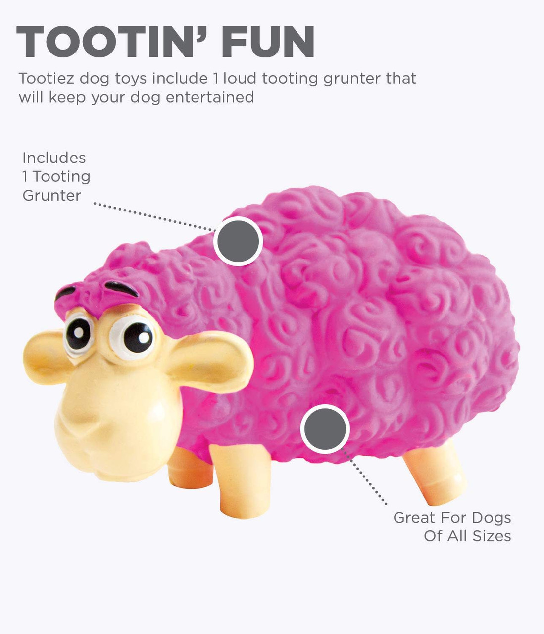 Tootiez Latex Rubber Dog Toy - Image 22