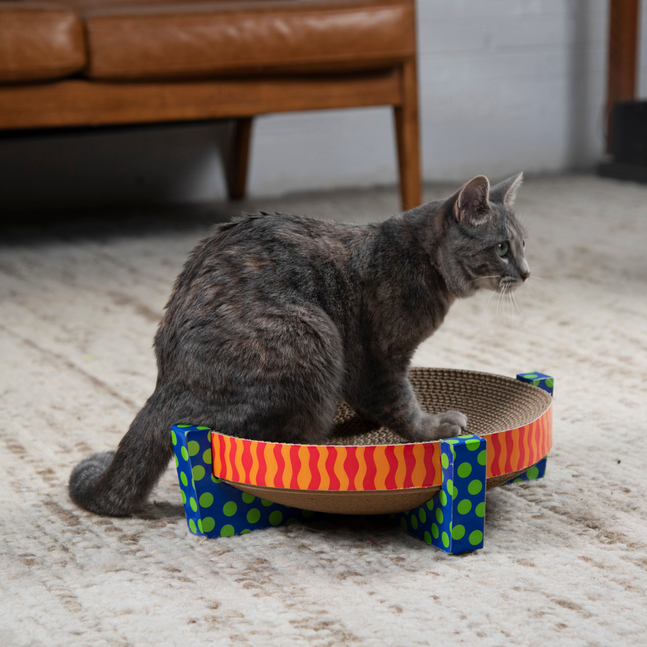 Scratch, Snuggle & Rest Cat Scratcher - Image 7