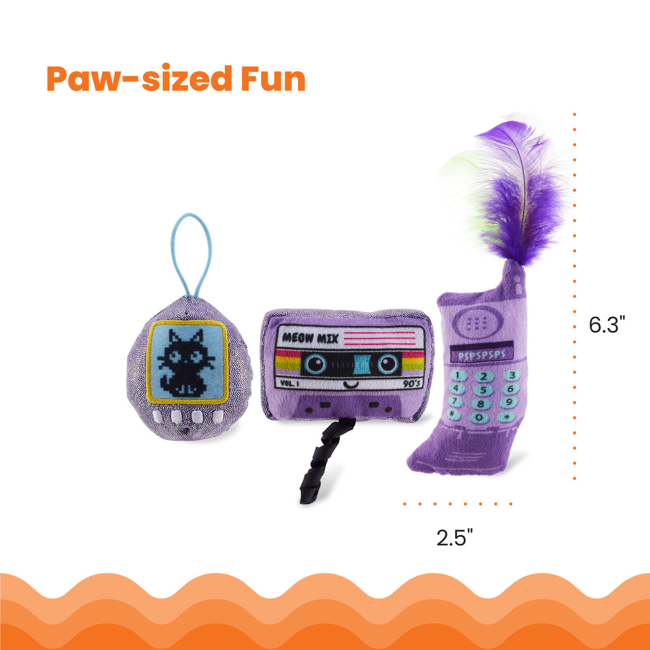 So MEOWSOME™ 90s 3Pk Mlt - Image 3