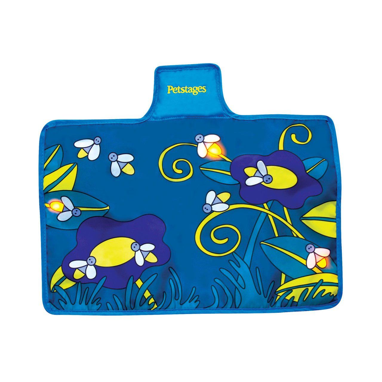 Flashing Firefly Mat Quiet Cat Toy, Multi
