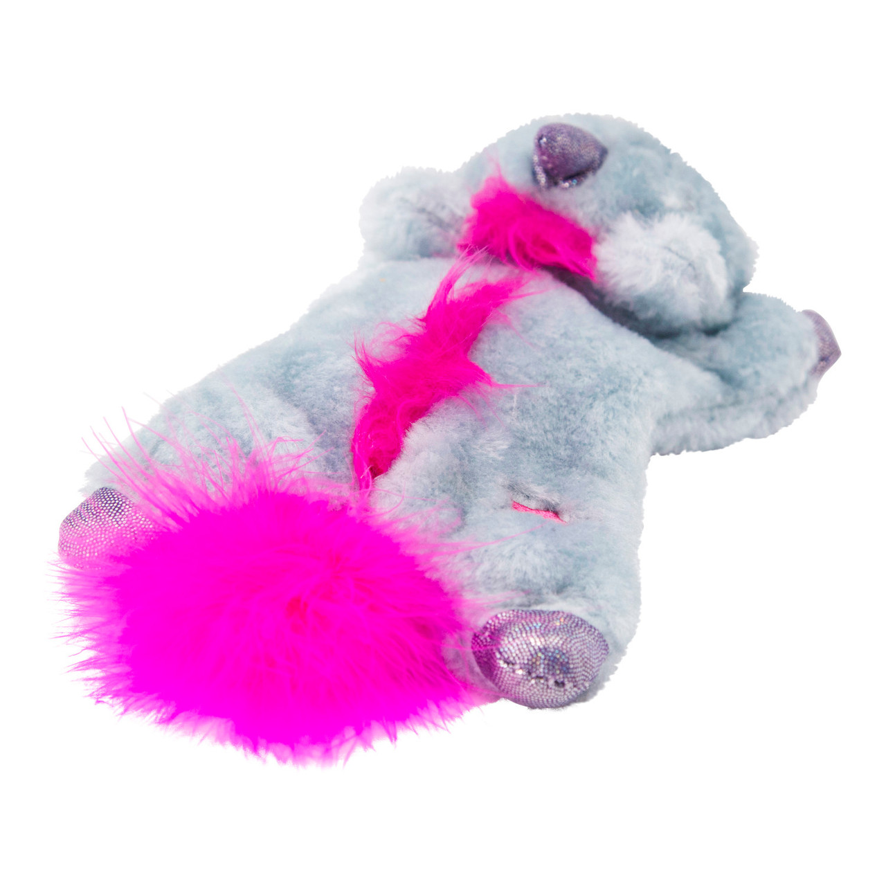 Cuddle Pal Plush Unicorn Cat Toy, Purple - Image 5