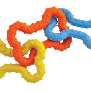 Mini Bone Tug Puppy Chew Toy, Multi