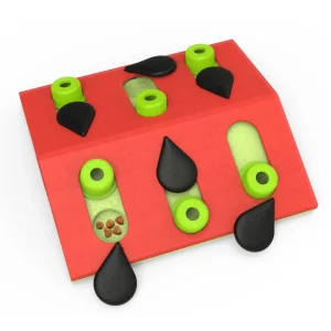 Melon Madness Puzzle & Play Cat Game, Pink