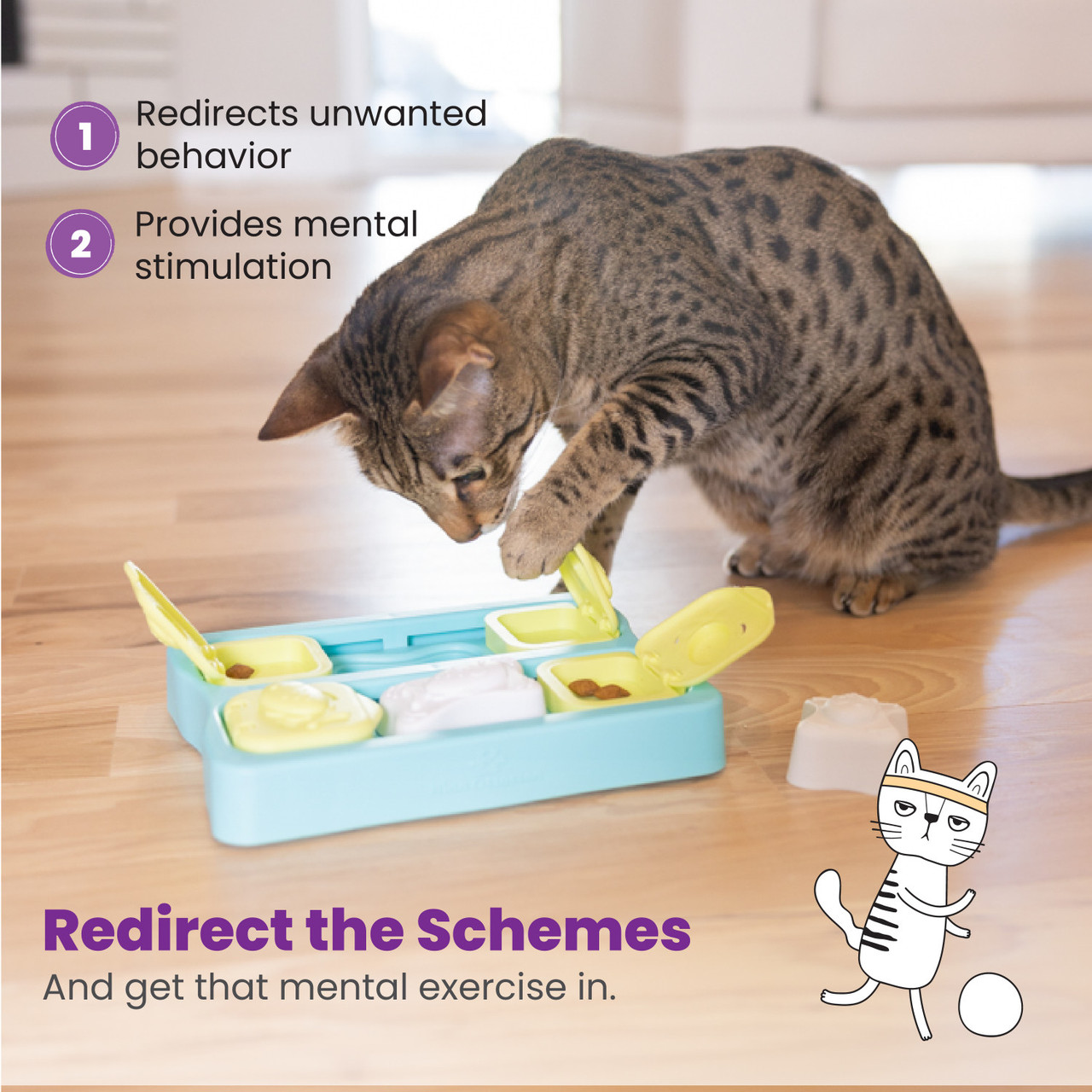 Kitty Cube Puzzle for Cats - Image 6