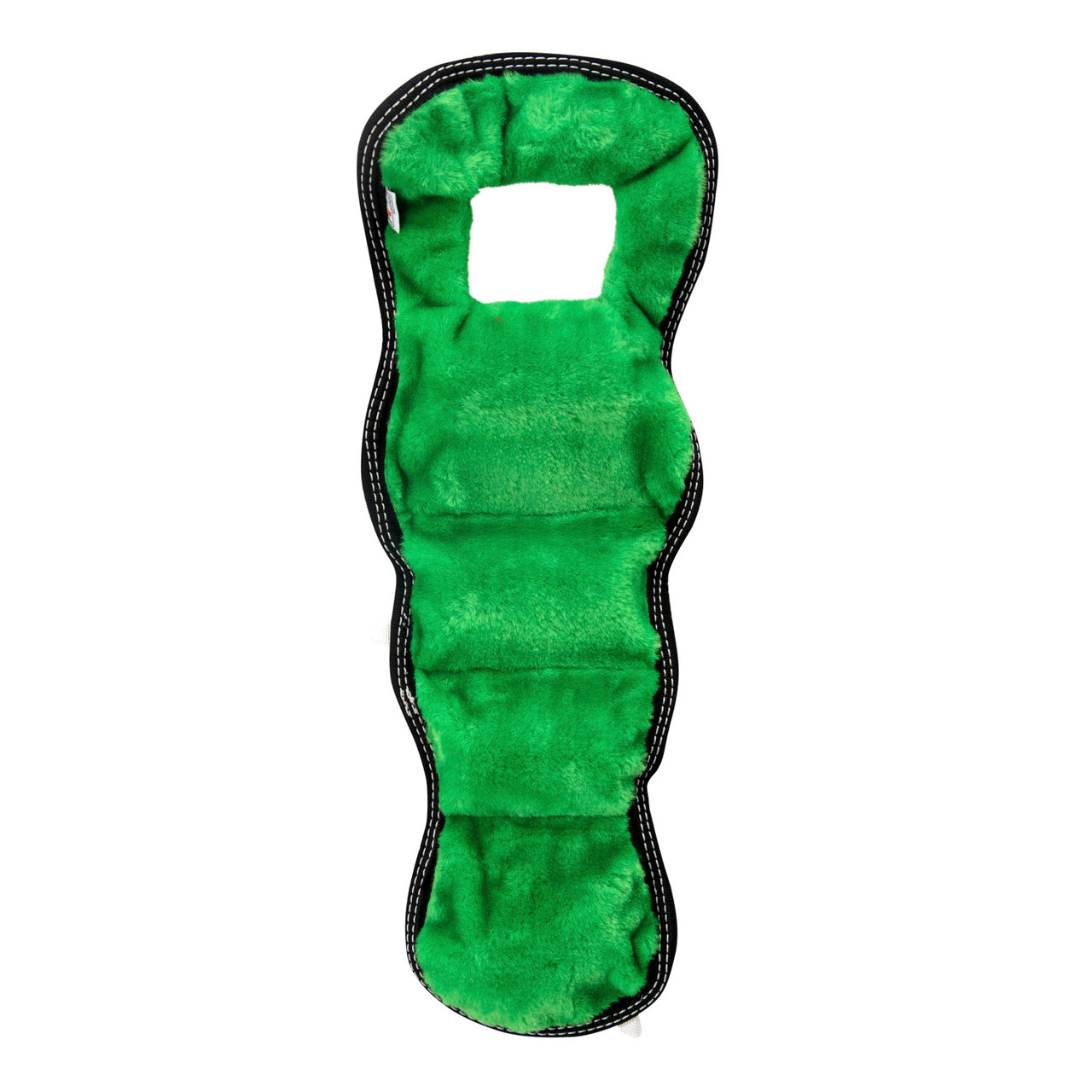 Tough Seamz Gator Plush Dog Toy, Green, XL - Image 3