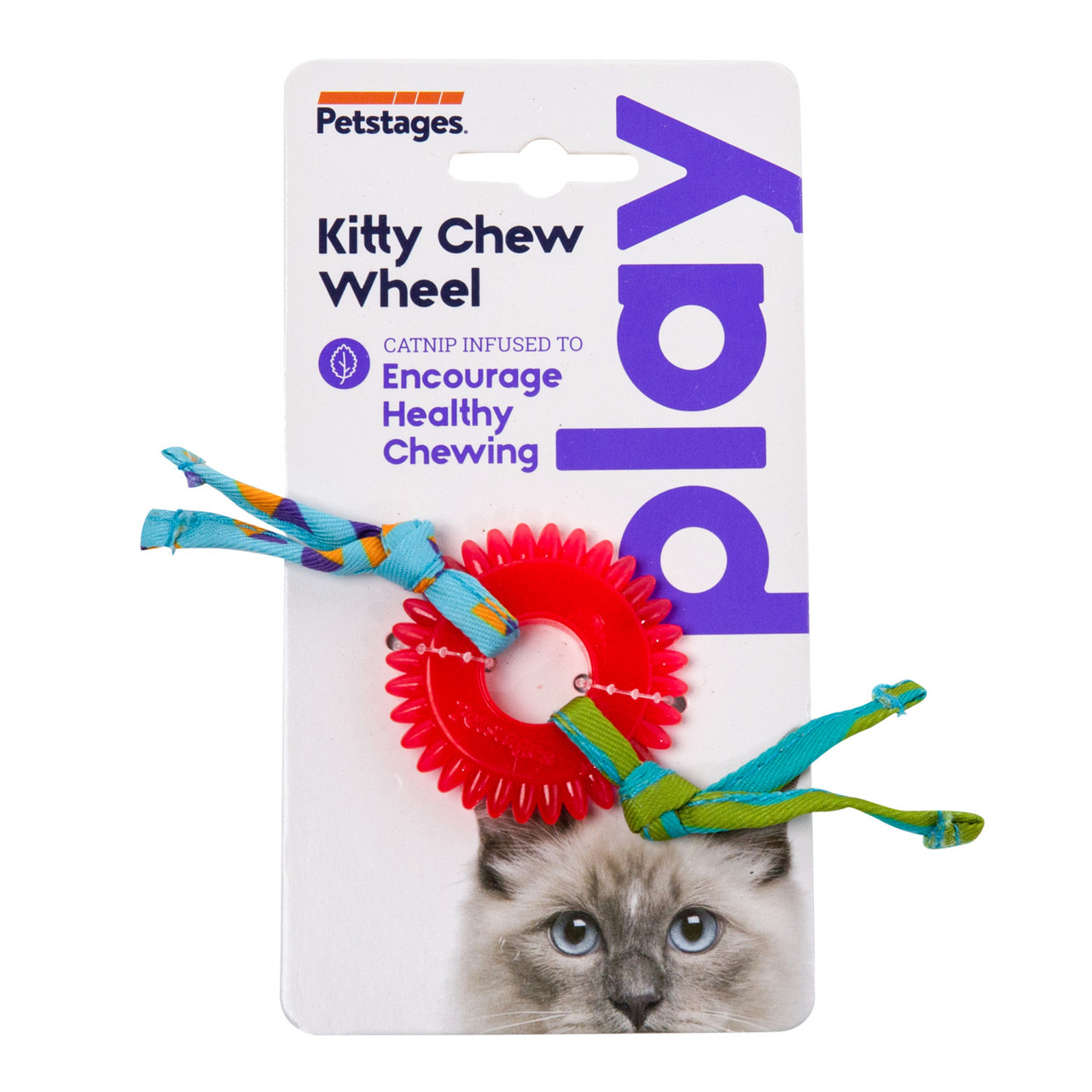 Dental Kitty Chew Wheel Cat Toy, Multi - Image 6