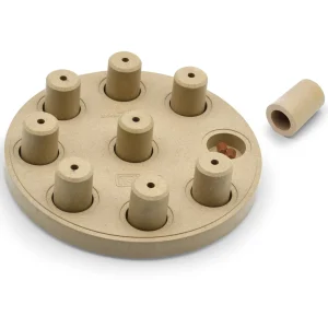 Dog Smart Composite Interactive Treat Puzzle Dog Toy, Tan