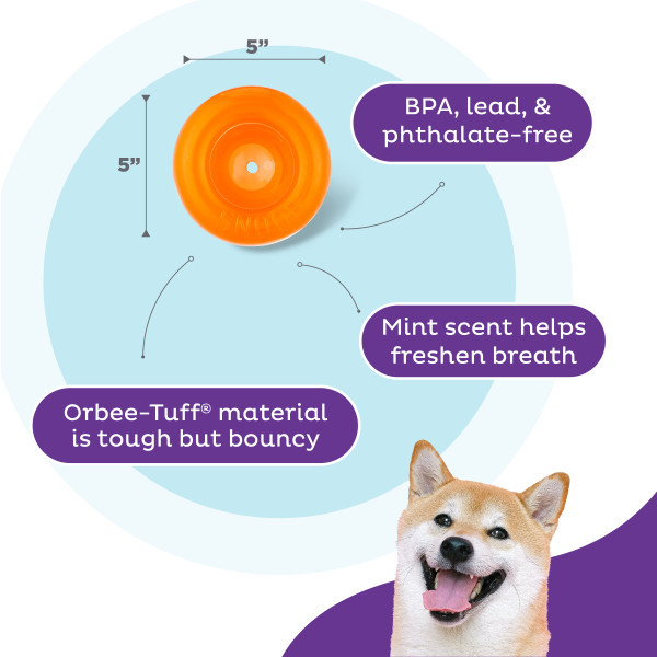 Orbee-Tuff Snoop Interactive Treat Dispensing Dog Toy, Large - Image 9