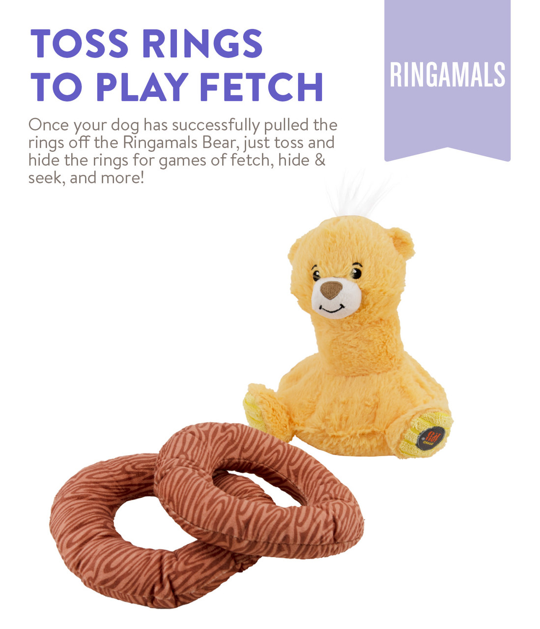 Ringamals Plush Dog Toy Puzzle - Image 5