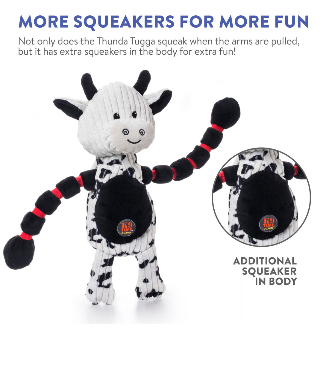 Thunda Tugga Plush Dog Tug Toy - Image 21
