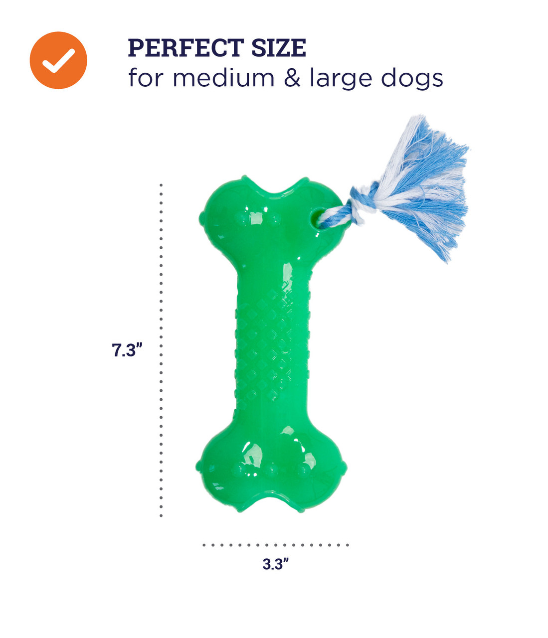 Orka Alternative Dog Chew Toy, Bone - Image 12