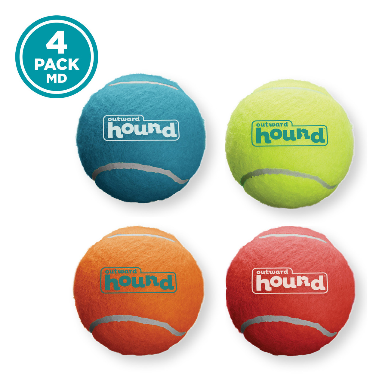 Squeaker Ballz Squeaky Tennis Balls, Medium - Image 14
