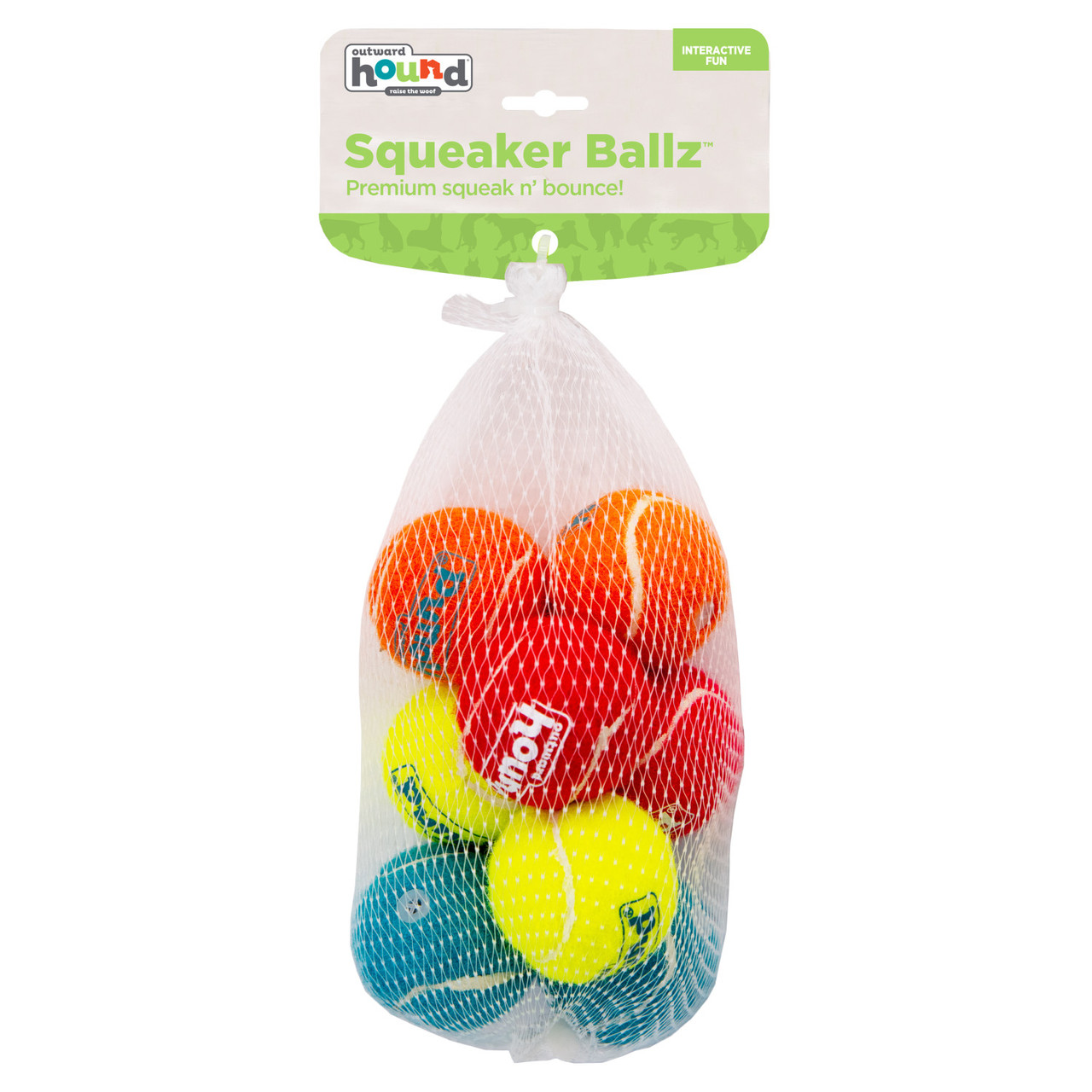 Squeaker Ballz Squeaky Tennis Balls, X-Small - Image 8