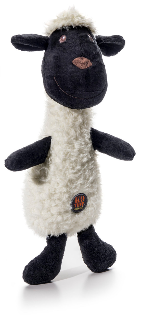 Scruffles Plush Dog Toy, Lamb