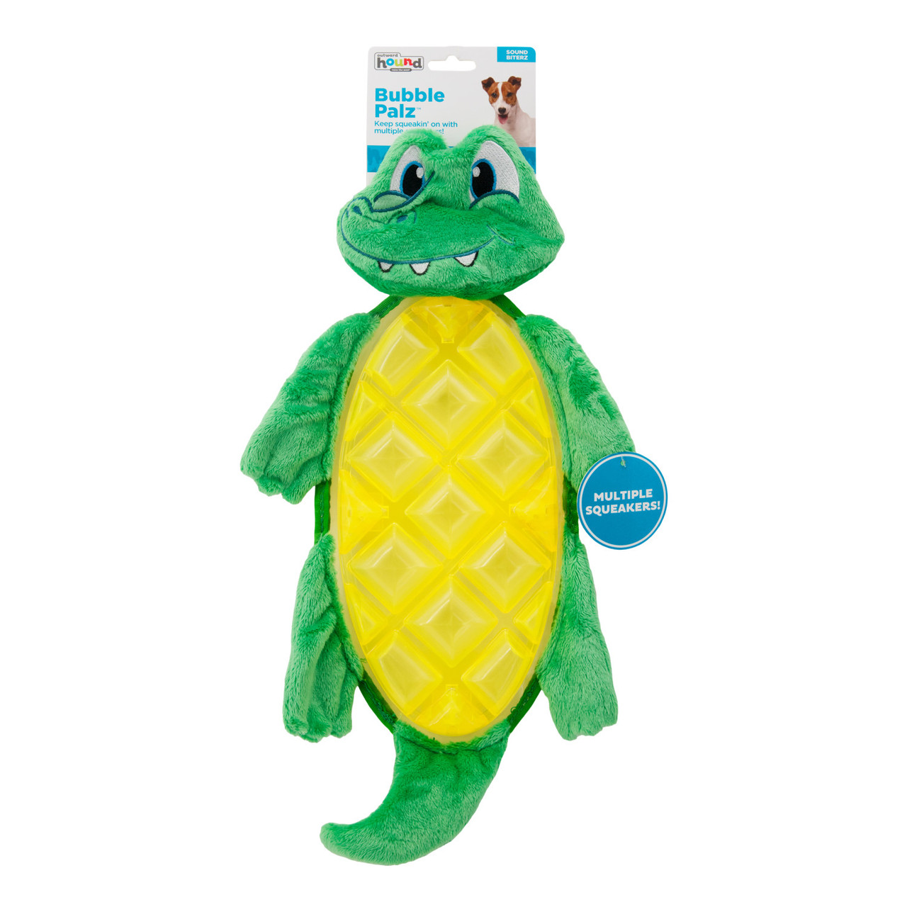 Squeaker Matz Plush Toy, Gator - Image 22