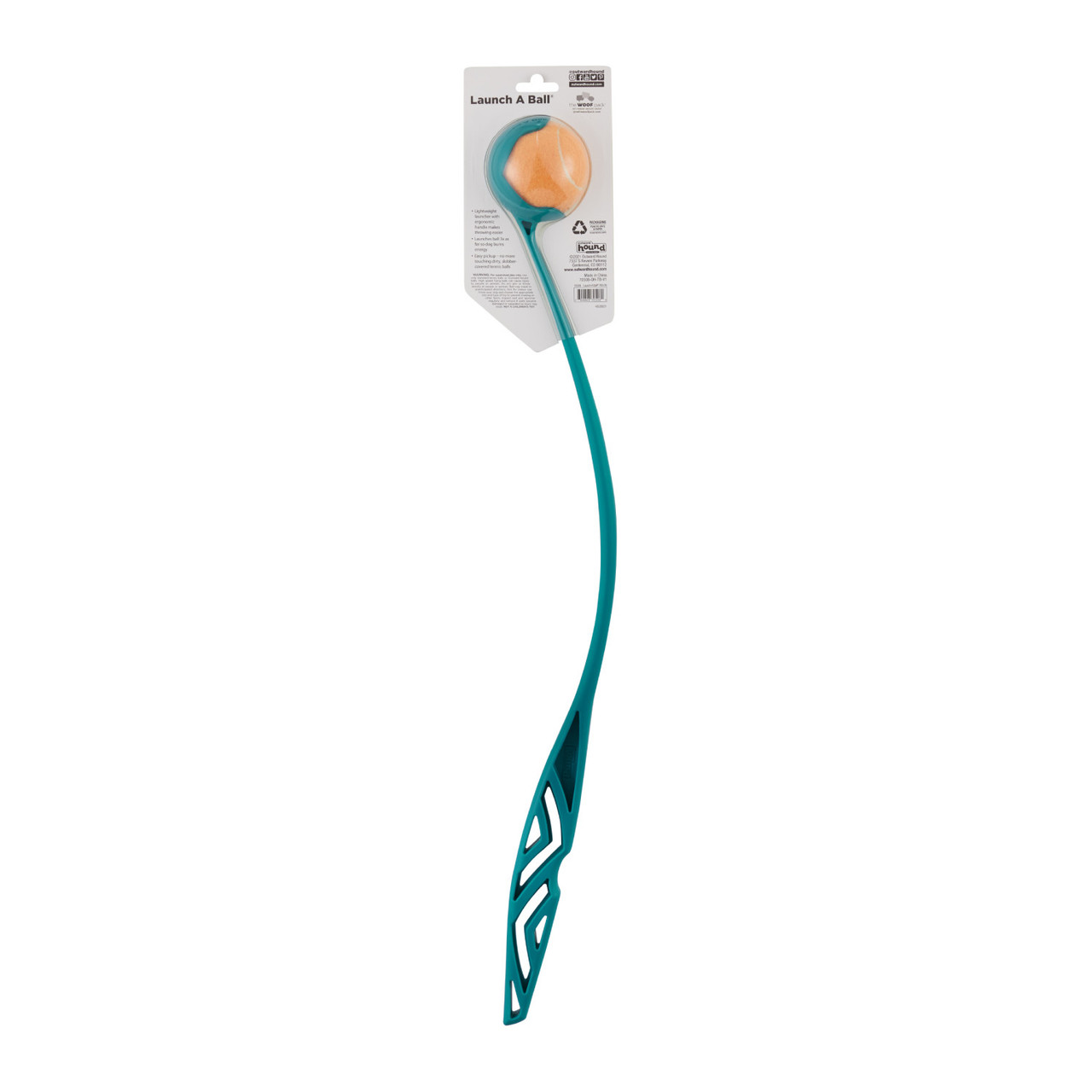 Launch A Ball Dog Ball Launcher, Turquoise - Image 7