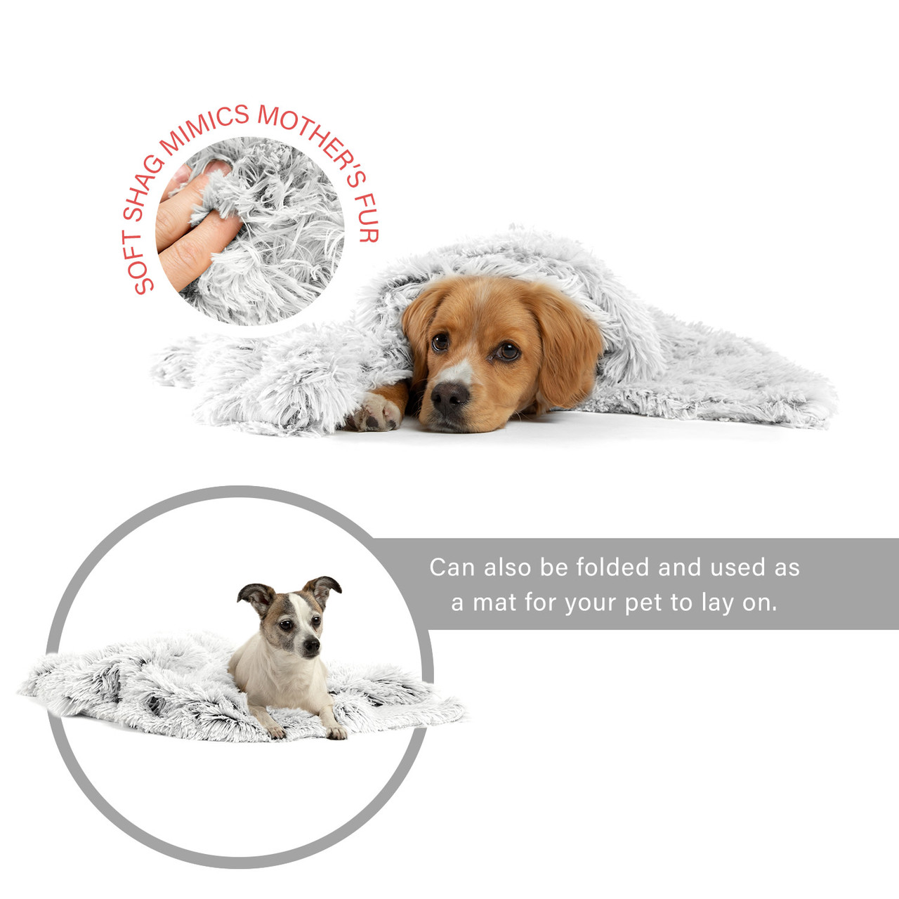 Shag Pet Throw Blanket, 30x40 - Image 19