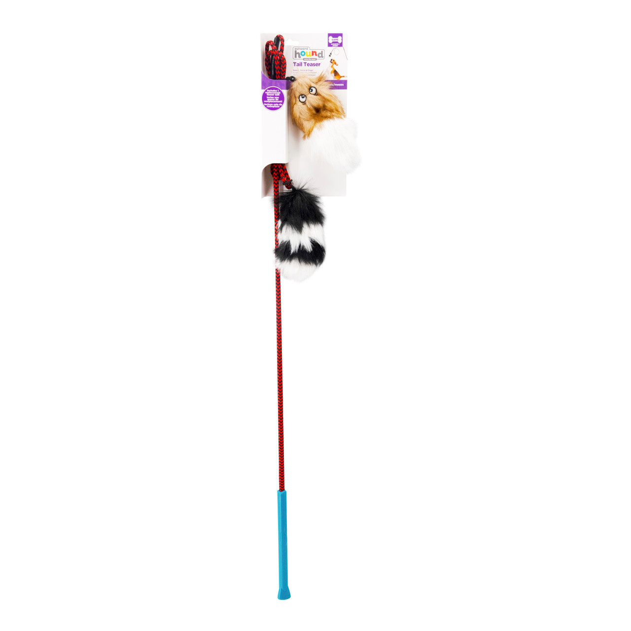 Tail Teaser Dog Wand Lure Toy - Image 6