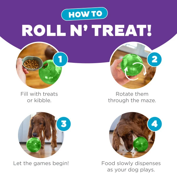 Orbee-Tuff Mazee Interactive Puzzle Dog Toy - Image 4
