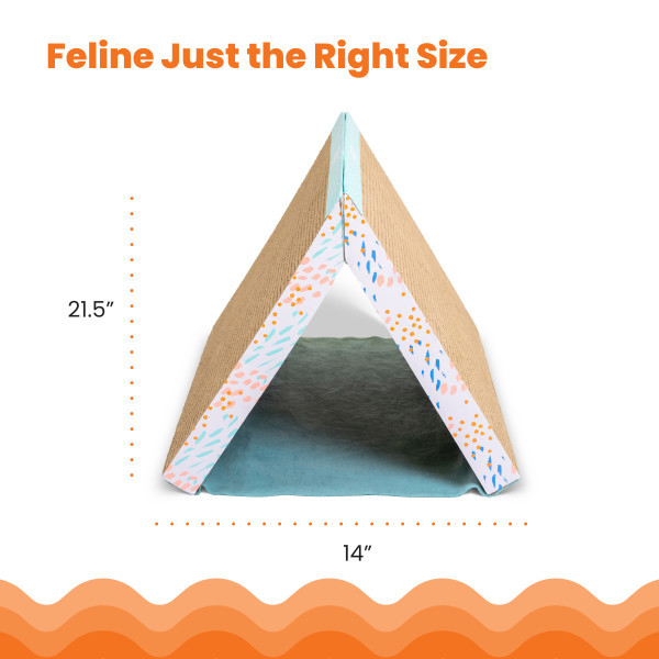 Fold Away Tunnel and Cat Scratcher, Multi - Image 5