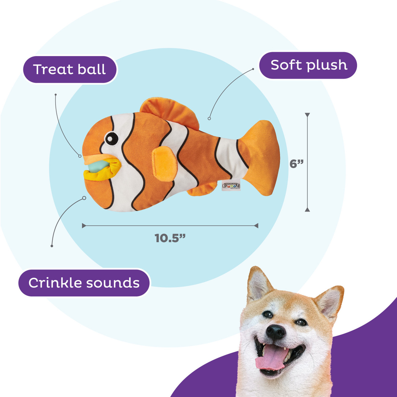 Big Mouthz Clownfish, Orange - Image 3