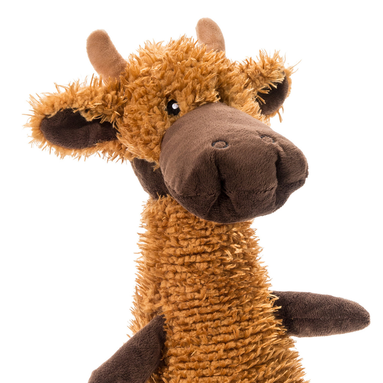 Scruffles Plush Dog Toy, Moose - Image 3