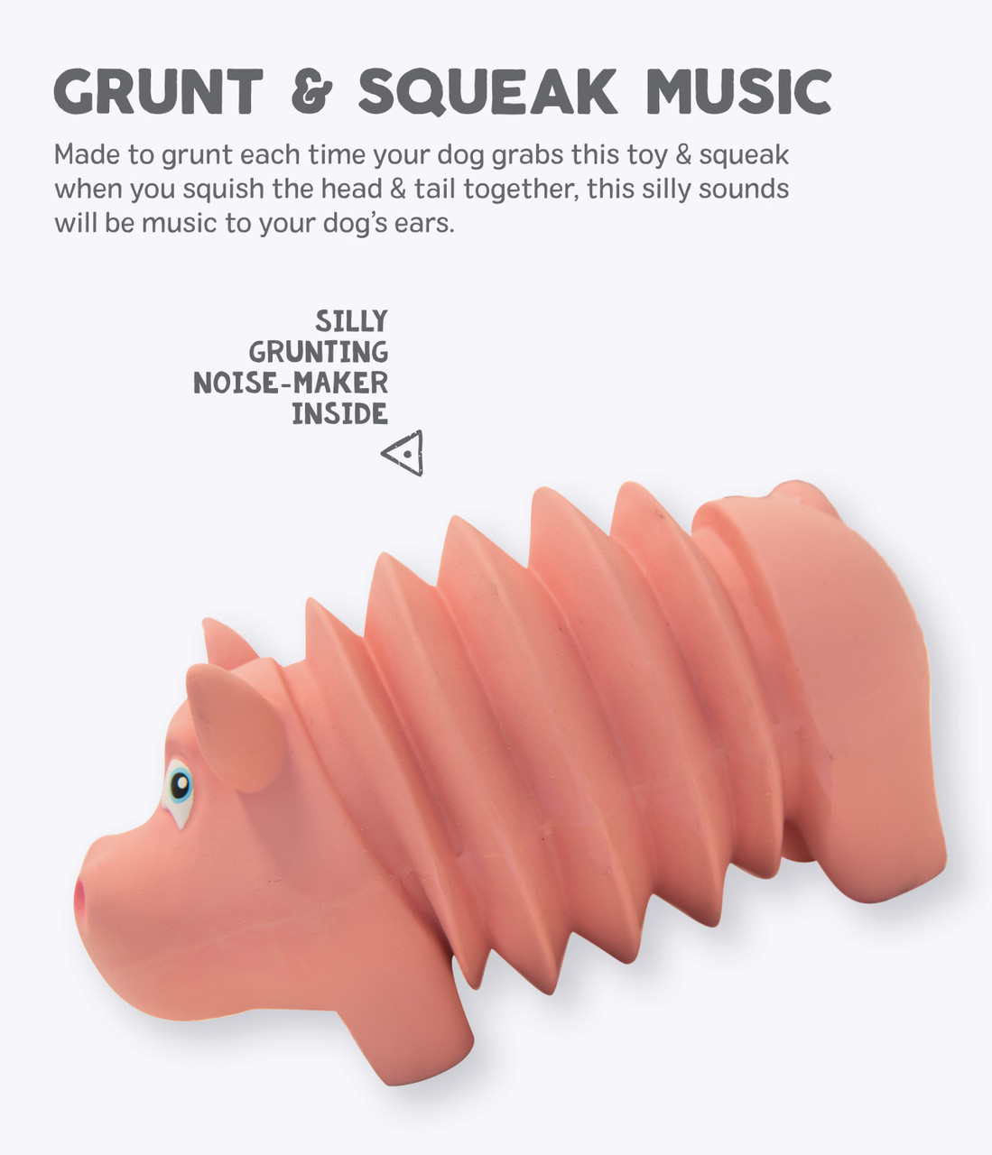 Accordionz Alligator Latex Rubber Dog Toy - Image 6