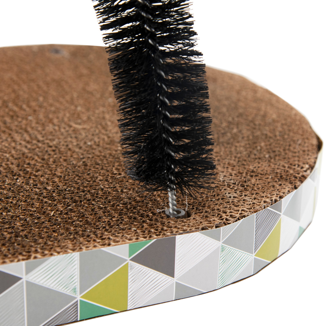 Scratch & Groom Cat Scratch Pad, Tan - Image 8