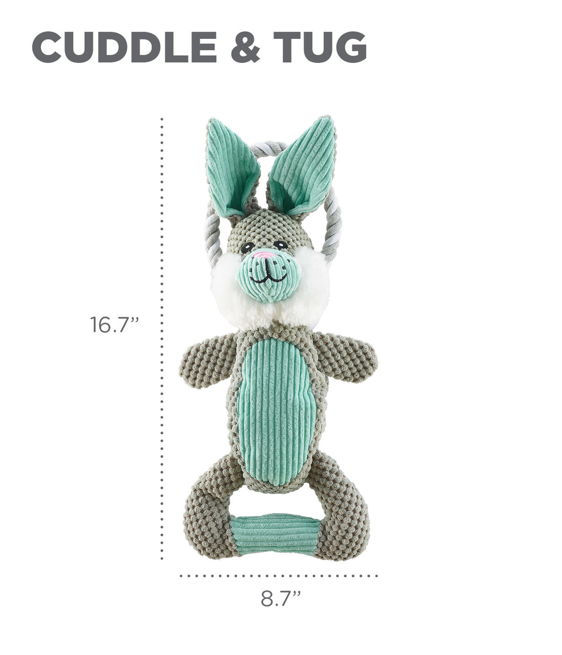 Scrunch Bunch Bunny Gry - Image 4