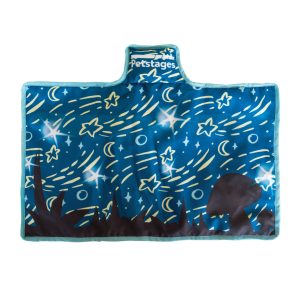 Swat and Play Quiet Mat for Cats, Blue