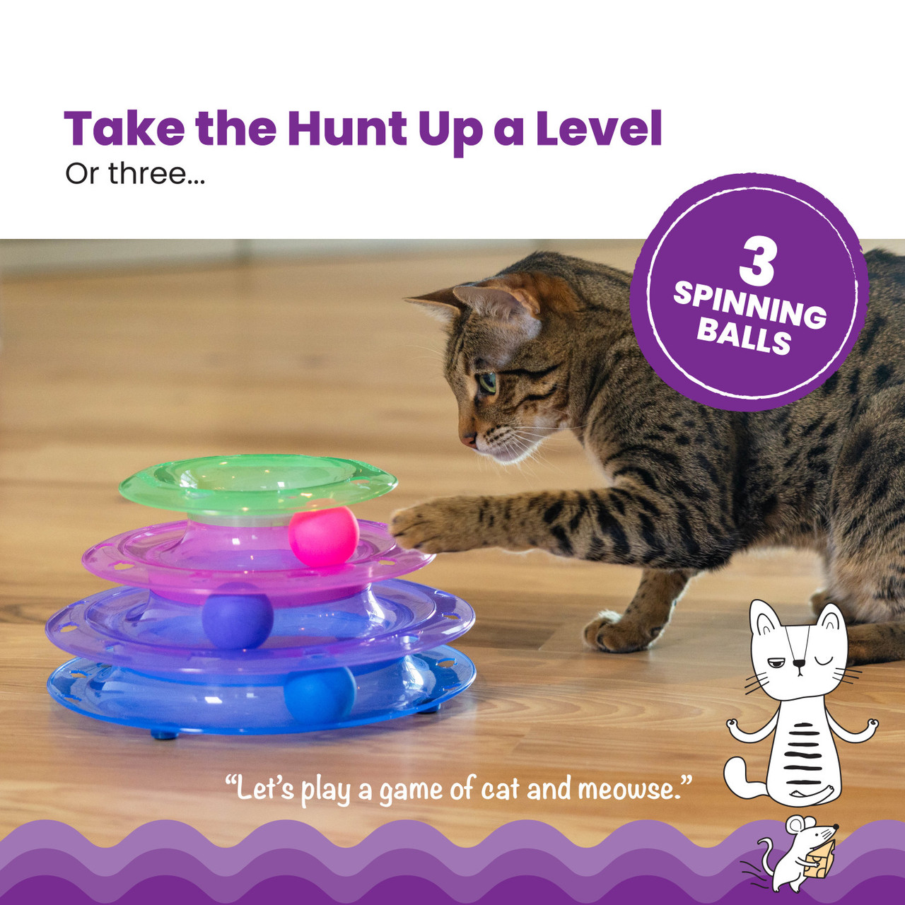 Meowsome™ Tower of Tracks® - Image 6