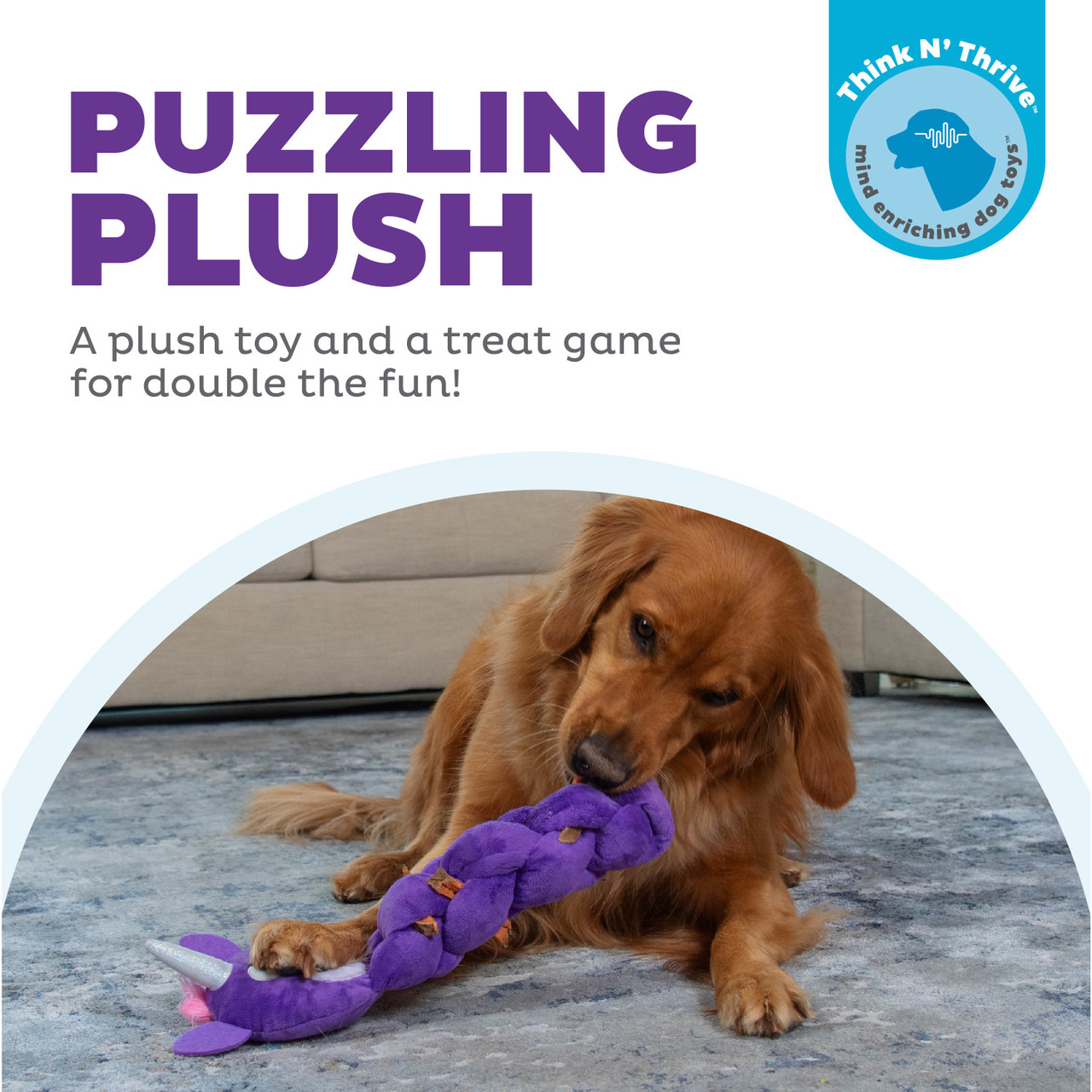 Twistiez Interactive Plush Dog Puzzle - Image 2