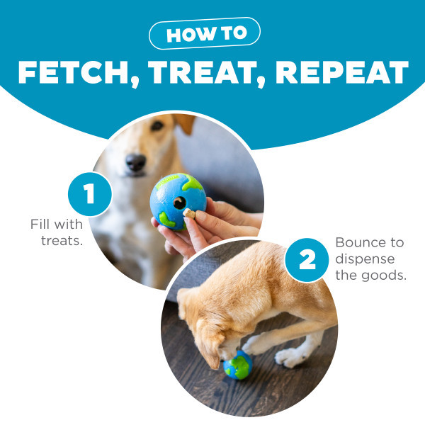 Orbee-Tuff Planet Ball Treat-Dispensing Dog Toy, Small - Image 4